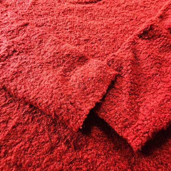 J. Jill Women's Red long Sleeved Sweater Crew Neck size M - Picture 3 of 9